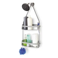 Органайзер для душа flex, серый