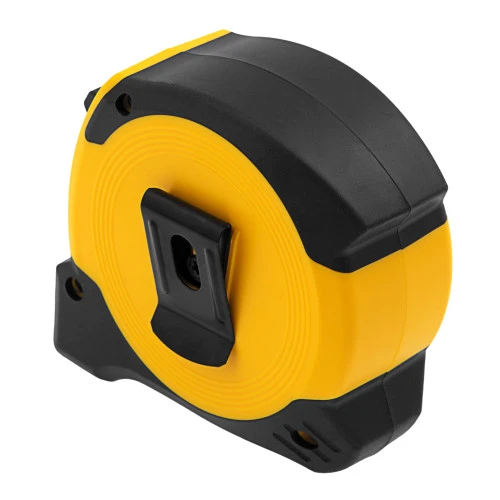 Рулетка 8м х 25мм, двухкомп. корпус, магнитный обрезиненный зацеп Denzel