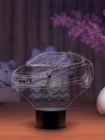 3D светильник  Светильник "Автомобиль Hyundai Solaris"
