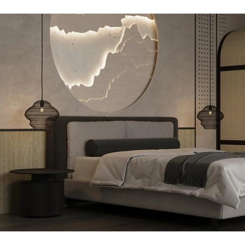 Светильник подвесной vinger, D34х35 см, темно-серый