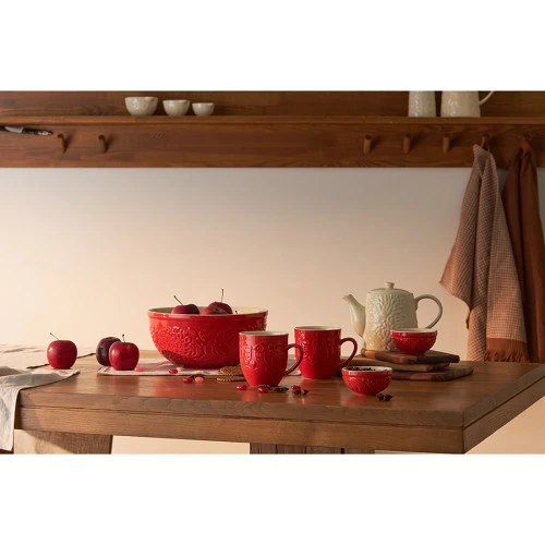 Набор пиал birds of paradise, 190 мл, красные, 2 шт.