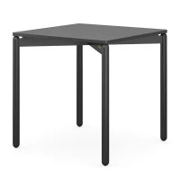 Стол обеденный saga, 75х75 см, темно-серый