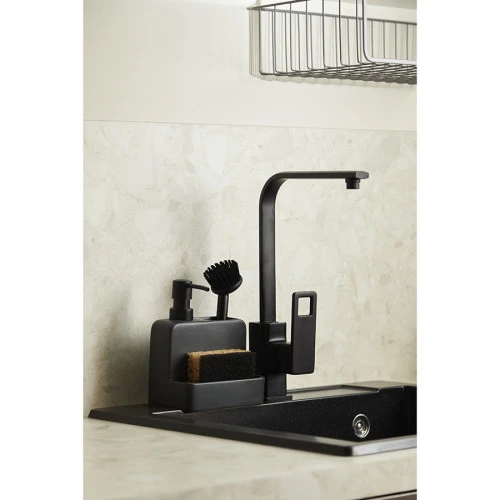 Диспенсер для мыла noble, 280 мл, графит