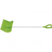 Лопата для уборки снега пластиковая Profi, 500 х 330 х 1340 мм, стальной черенок, Сибртех