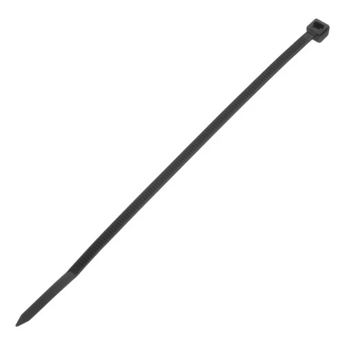 Хомуты, 150 х 3.6 мм, пластиковые, черные, 100 шт Сибртех