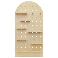 Пегборд shely, 60х120 см, светлое дерево