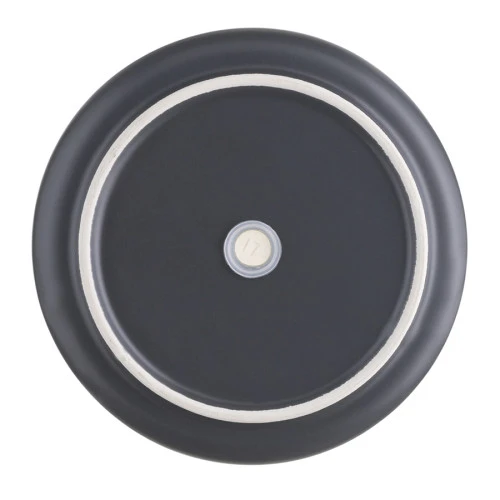 Горшок цветочный серого цвета из коллекции edge, 2,7 л