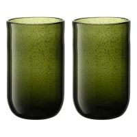 Набор стаканов flowi, 510 мл, темно-зеленые, 2 шт.