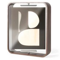 Фоторамка двухсторонняя bellwood, 26х31 см, орех