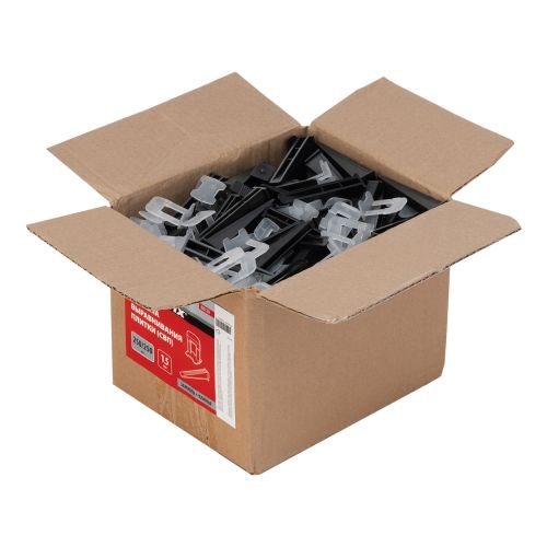 Комплект зажим + клин для системы выравнивания плитки СВП Ворота, 250/250 шт. в коробе Matrix