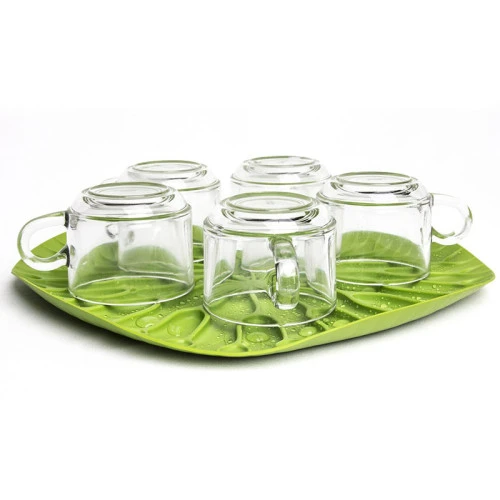 Сушилка-поднос lotus, зеленая