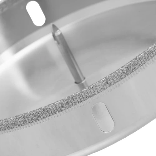 Сверло по керамической плитке и стеклу, 140 х 55 мм, шестигранный хвостовик, с центрующим сверлом Сибртех