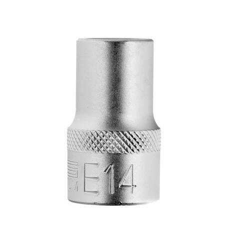 Головка торцевая 1/2, Е14, CrV Stels