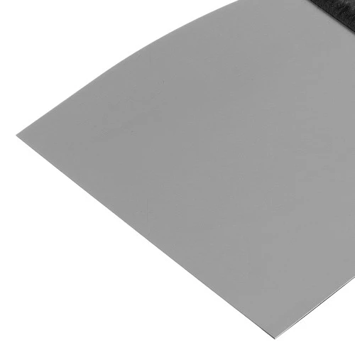 Шпательная лопатка из нержавеющей стали, 100 мм, пластмассовая ручка Сибртех