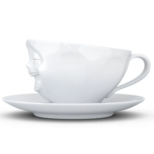 Чайная пара laughing, 200 мл, белая