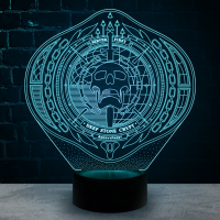 3D светильник  Deep Stone Crypt (Destiny 2)