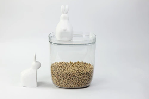 Контейнер с мерной ложкой bella bunny, 3,5 л