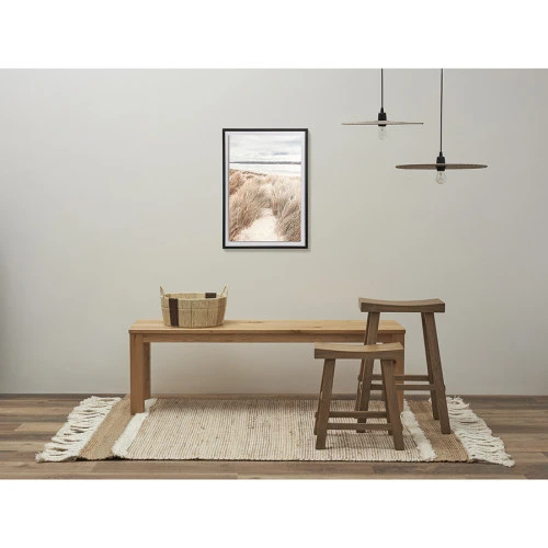 Светильник подвесной vinger, D42х8 см, бежевый