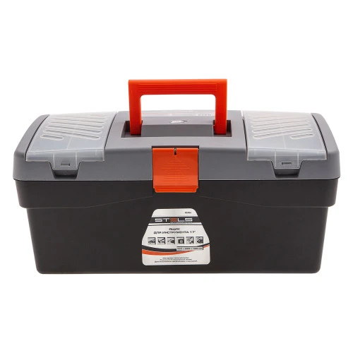 Ящик для инструмента 17", 420 х 220 х 180 мм, пластик Stels