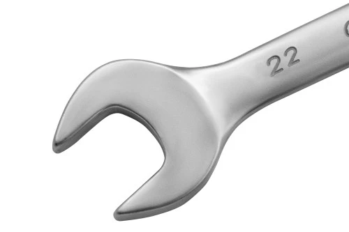 Ключ комбинированный, 22 мм, CrV, матовый хром Matrix