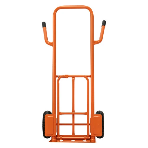 Тележка ручная двухколесная TTP2-01.00.000, грузоподъемность 190 кг, пневматические колеса d 260 мм, платформа 580 х 290 мм Сибртех