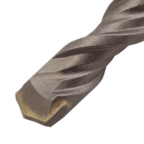 Бур по бетону, двойная спираль, три пылеотводящие кромки, 10 x 600 мм DENZEL