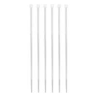 Хомуты, 180 x 3.6 мм, пластиковые, белые, 100 шт Сибртех