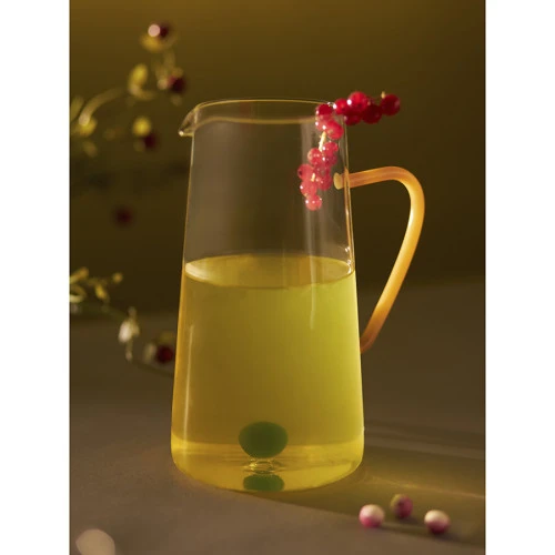 Кувшин orb, 1,25 л, желтый/зеленый