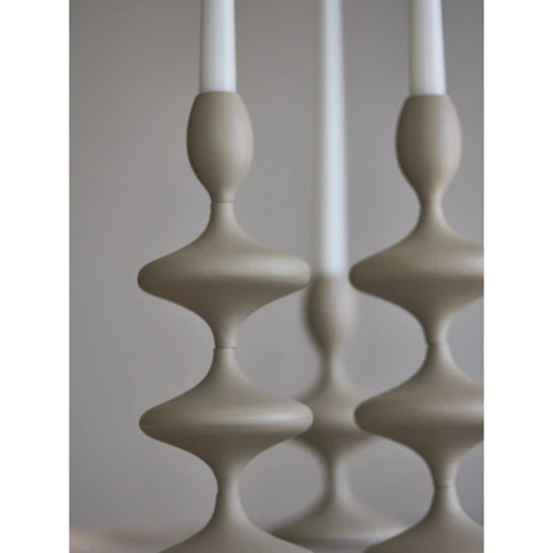 Подсвечник vivlend, 29 см, бежевый