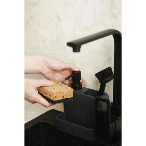 Диспенсер для мыла noble, 280 мл, графит