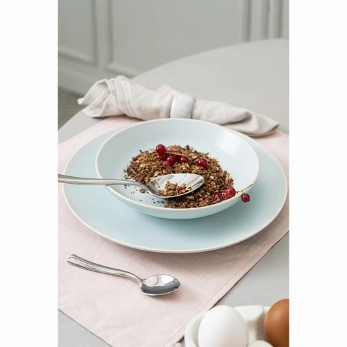 Набор тарелок для пасты simplicity, D20 см, голубые, 2 шт.