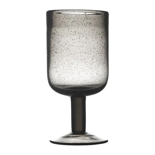 Набор бокалов для вина flowi, 410 мл, серо-коричневые, 2 шт.