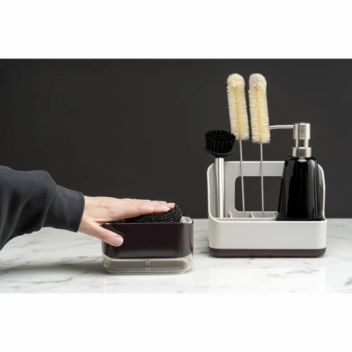 Органайзер для раковины ronja, 19х10,5х14,6 см, светло-серый