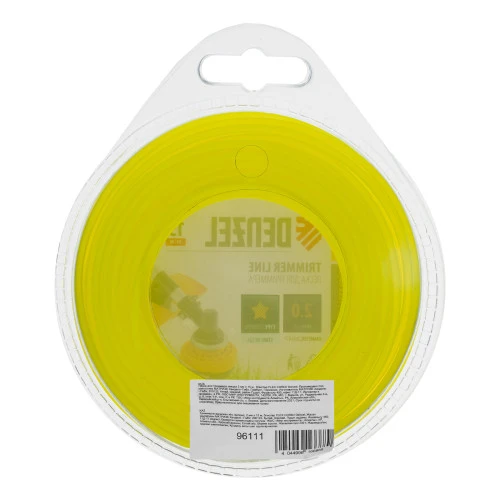 Леска для триммера, звезда 2 мм х 15 м, блистер Flex cord Denzel