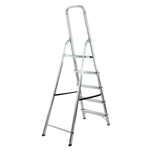 Стремянка усиленная, 5 ступеней, алюминиевая, MTX