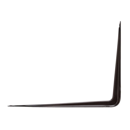 Кронштейн угловой с ребром, 175 х 225 мм, коричневый Сибртех