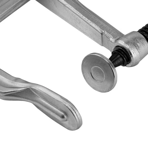 Струбцина F-образная, 100x300мм, кованая Denzel