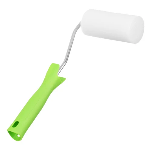 Валик "Поролон" с ручкой и 2 шубки 100 мм, D 42 мм, D ручки 6 мм Сибртех