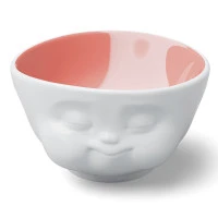 Чаша munching, 500 мл, белая/персиковая