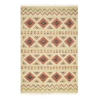 Ковер из шерсти по мотивам башкирских орнаментов из коллекции cultural heritage, 200х300 см