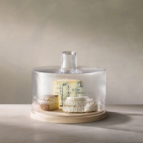 Блюдо сервировочное с крышкой wicker, D29 см