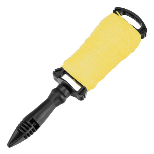 Шнур Нейлоновый разметочный на катушке c ручкой D 1.5 мм, 50 м Matrix