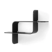 Полка настенная montage, черная