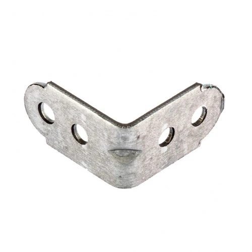 Уголок мебельный усиленный, 2 мм, 30 х 30 х 16 мм, цинк Сибртех