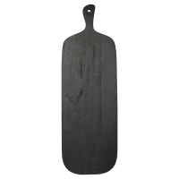 Доска сервировочная rubris, 23х70 см, черная