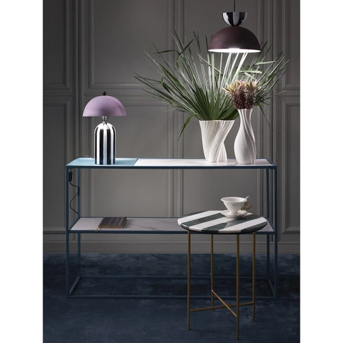 Светильник подвесной anniken, D36х28 см, сливовый