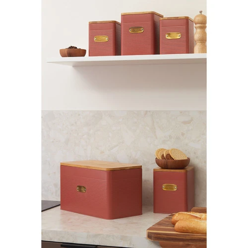 Банка для хранения сахара irmel, 1,7 л, терракота