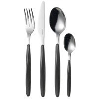Набор из 24 столовых приборов cutlery my fusion, черный