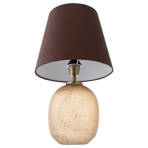 Лампа настольная speckles, D19х32 см, с терракотовым абажуром