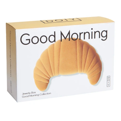 Шкатулка для украшений good morning, croissant